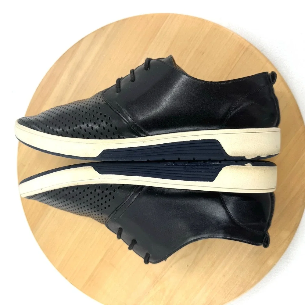 ZZHAP Black Glossy Party Dress‎ Derby Shoe For Weddings Graduation Men's Size 10